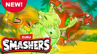 SMASHERS Pirate Pile Up  Season 5 Episode 8  Zuru  Smashers World  Animated Stories [upl. by Annaeg]