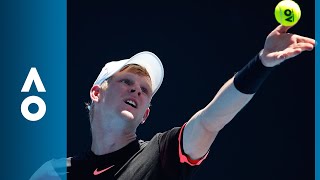 Kyle Edmund v Nikoloz Basilashvili match highlights 3R  Australian Open 2018 [upl. by Nomed]