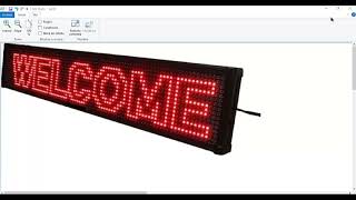 Como configurar un LETRERO LED luminoso para negocios [upl. by Nilhsa]