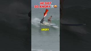 SURFER FIGHTS In HURRICANE🙏☠️ viral capcut capcutcaptions shortvideos surf beach viral [upl. by Platto]