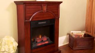 ClassicFlame Arcadia Electric Fireplace Mantel [upl. by Nivat732]