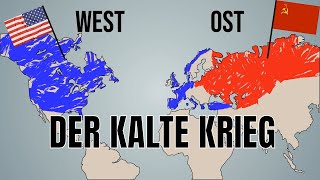 Der Kalte Krieg einfach erklärt  Verklickern Erklärvideo [upl. by Ojimmas]