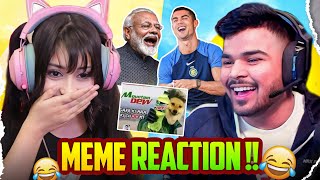 Headphones 🎧 FUNNY MEMES REACTION 😂 w blossomOwO [upl. by Kciderf]