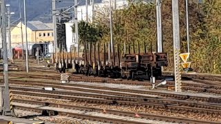 Teherkocsi lökés és guritás  schubsen eines Güterwaggons [upl. by Elkraps666]