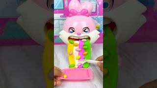 Satisfying With Unboxing Rabbit And Cleaning Teeth Dental Set Toys ASMR Videos [upl. by Hannazus884]