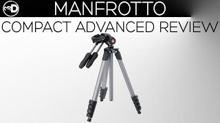 QUIKLOOK Manfrotto Compact Advanced Tripod Review [upl. by Nawyt527]