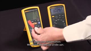 Fluke 1587 FC Isolatiemultimeter Meten van isolatieweerstand [upl. by Perretta]