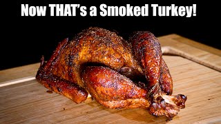 AWESOME Smoked Turkey Recipe For Beginners [upl. by Ainitsirc507]