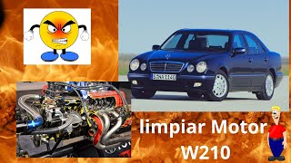 Limpia tu Motor Mercedes W210 como un Profesional [upl. by Malley]