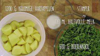 Boerenkoolstamppot recept  Jumbo [upl. by Elle]