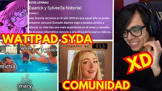 DAARICK REACCIONA A SU COMUNIDAD  WATTPAD DEL SYDA  LOS SQUID CRAFT GAMES 3 [upl. by Nogem]