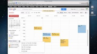 How to ICS KalenderDatei in den GoogleKalender importieren [upl. by Anileda]