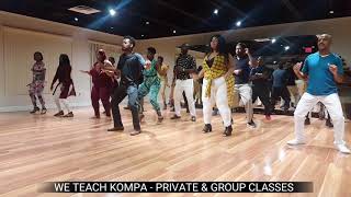 KOMPA BASIC amp HIPS TRAINING DANCE CLASS  HALLANDALE [upl. by Saxe]