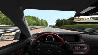 CL65 AMG Top Speed 205mph Autobahn [upl. by Ailegnave191]