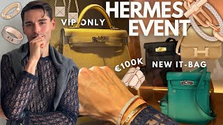 HERMES SHOPPING VLOG amp JEWELRY EVENT 💎  Luxury Shopping Vlog 2024 [upl. by Ahsuoj]