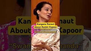 Kangana Ranaut speaking about Ranbir Kapoor in ITVAapKiAdalat IndiaTV  Kangana Ranaut Ranbir [upl. by Brittni6]