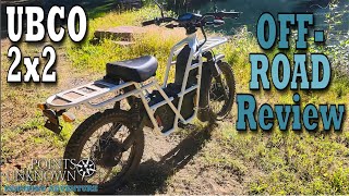 UBCO 2x2 Electric Adventure Bike Offroad Review [upl. by Llehsal364]