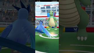 Artículo VS Dragonite en gimnasio pokemongopvp pokemongo pokémongoméxico [upl. by Coffee]