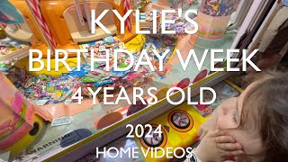 Kylies 4th Birthday Week [upl. by Barncard88]