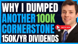 Why I Dumped Another 100K Cornerstone amp Bought HALF The Amount BACK In These Funds CLM amp CRF FIRE [upl. by Atnaloj]