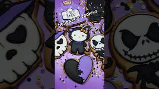 Halloween cookieshalloween cookies galletadecorada galletas [upl. by Ynottirb]