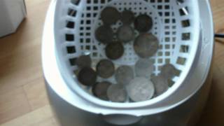 coin cleaning ultrasonic [upl. by Citarella]