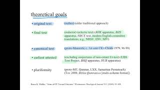 01 Overview of Textual Criticism of Hebrew Bible HebrewDaybyDay [upl. by Nikita]