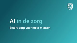 AI in de zorg  Efficientere zorg door AI [upl. by Corabelle363]