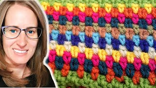 Crochet Moss  Seed Stitch Scarf  Afghan Tutorial [upl. by Mozart646]