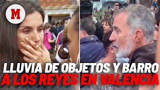 Intentan agredir y tiran barro a la comitiva Real en su visita a Paiporta I MARCA [upl. by Katleen730]