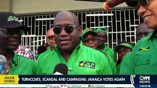 Turncoats Scandal and Campaigns Jamaica Votes Again  CVMTVNews [upl. by Aleacem]