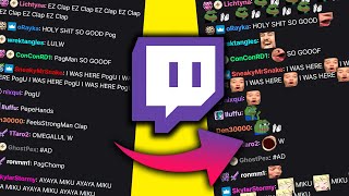 เปลี่ยนคำให้เป็นEMOTES ด้วย BetterTTV Twitch Chat  แค่รีบมาบอก 1 [upl. by Alket]