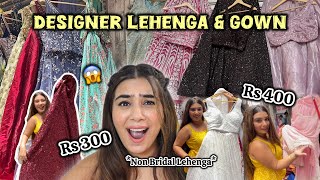 CHEAPEST LEHENGA MARKET IN DELHI Starting Rs300 Only  Green Market Latest Collection 😍 [upl. by Analeh331]