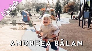 ANDREEA BALAN 75  Vesti bune amp Ella in parc [upl. by Dominique]