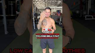 The BEST 3 Low Calorie Smoothies To Lose Belly Fat🥤🚗💨 Comment “EAT” for my FREE Eat Out Guide🔥 [upl. by Maiocco]