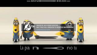 Minions Banana Song Is Going Weirdness Every [upl. by Enirehtakyram]