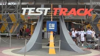 Test Track Tribute  Full ride queue preshow and postshow at Epcot [upl. by Ahsaei]