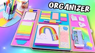 DIY FOLDER ORGANIZER  BACK TO SCHOOL  aPasos Crafts DIY [upl. by Analat]