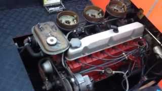 Volvo Penta AQ170 B30 running without silencer Smooth sound [upl. by Nodnart]