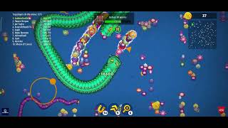 Snake Game Big Slither Snake Gameplay 🐍🐍 Best Score 120000 Worms Zoneio 077 [upl. by Nallek]