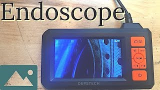 DEPSTECH Dual Lens Industrial Endoscope Review [upl. by Nydnarb859]