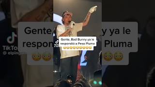 respuesta de bad bunny x tiradera de peso pluma pesopluma badbunny ct mexico corridostumbados [upl. by Meyers207]