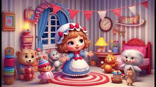 Little Miss Muffet Nursery Rhymes amp Kids Songs [upl. by Shaylyn]