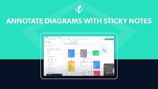 How to Annotate Your Gliffy Diagrams With Sticky Notes [upl. by Ias]