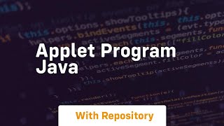 applet program java [upl. by Azmuh588]