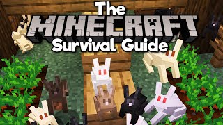 Building a Rabbit Farm ▫ The Minecraft Survival Guide Tutorial Lets Play Part 254 [upl. by Lledor]