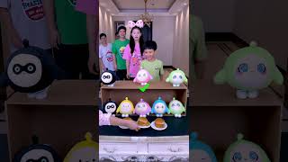 Egg Matching Challenge Hahaha So Fun Funnyfamily Partygames [upl. by Stouffer]