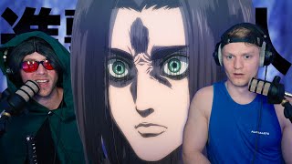 ATTACK ON TITAN EPISODE 20 REACTION Season 4 EREN DID WHAT [upl. by Pesek]