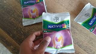 नेटिवो बुरशीनाशक  Nativo fungicide content  Nativo bayer  Nativo fungicide mahiti [upl. by Solis]