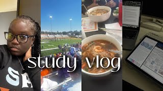 study vlog🪷 healthcare student pho date hbcu homecoming election day [upl. by Juliana512]